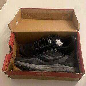 Saucony Peregrine 12 Black Trail Running Shoes